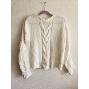Moon & Madison Womens Knit Boho Sweater M